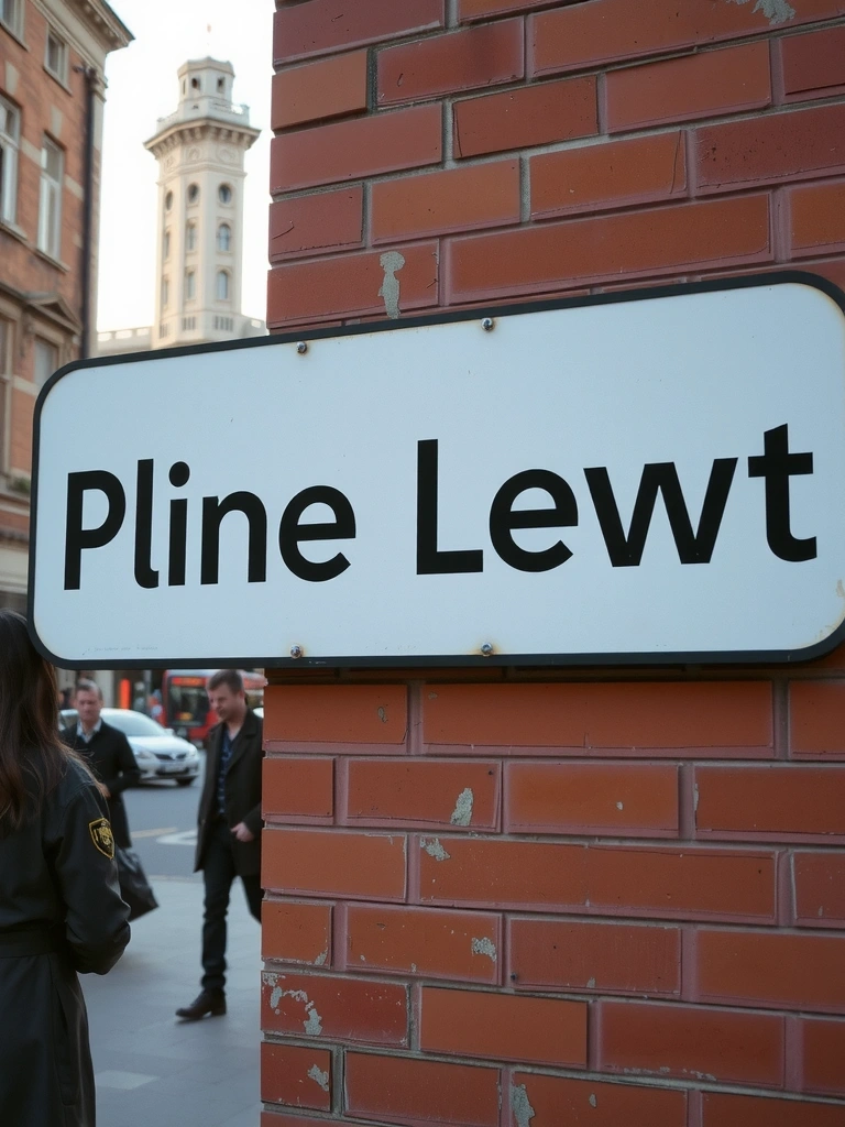 A symbol of lost directions in London